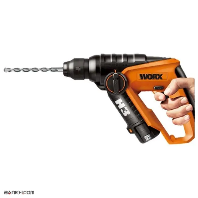 دریل شارژی چکشی ورکس 12 ولت WORX WX382