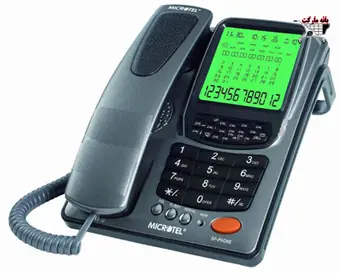 تلفن ثابت رومیزی میکروتل CALLER PHONE MICROTEL MCT 666 CID