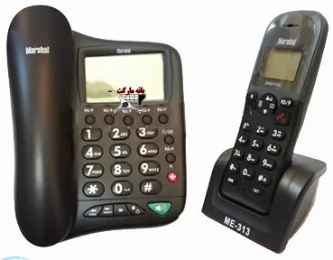 تلفن بیسیم رومیزی مارشالCALLER PHONE MARSHAL ME313