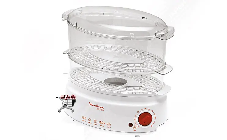 بخارپز پرینسیپسو 600 وات مولینکس مدل Steamed Moulinex MV1000