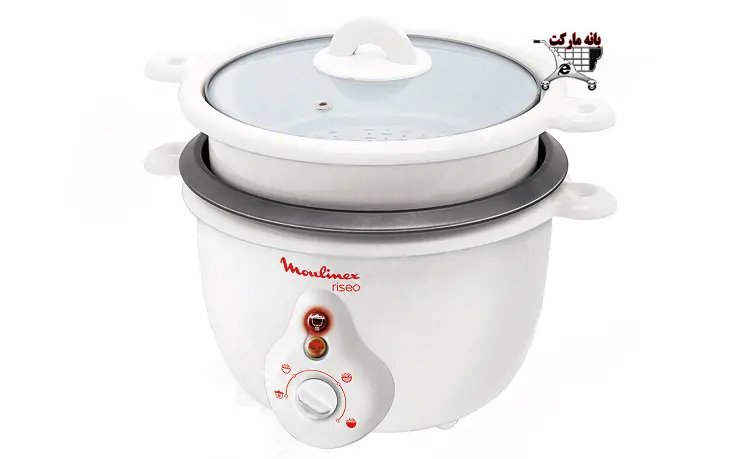 پلوپز-بخارپز رایزیو قدرت 550 وات مولینکس مدل Rice Cooker Moulinex MK100671