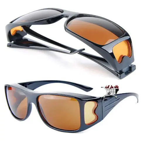 عینک دودی اچ دی ویژن اصل مخصوص رانندگی دید در شب HD Vision Sunglasses & Night Visio