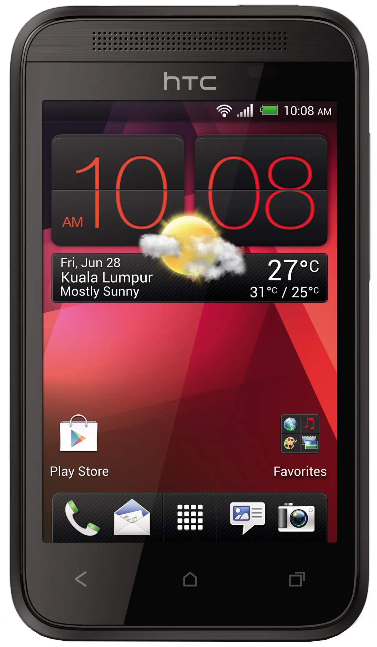 گوشی موبایل اچ تی سی دیزایر 200 یک هسته ای HTC MOBILE PHONE 3.5INCH DESIRE 200