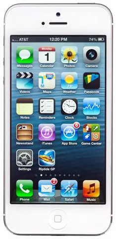 گوشی موبایل اسمارت اپل آیفون 5 طلایی 16 گیگابایت APPLE SMART PHONE GOLD IPHONE 5