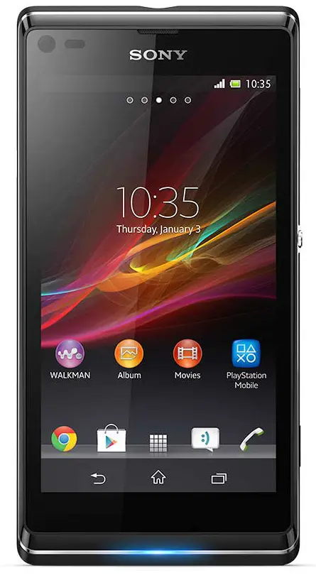 گوشی موبایل دو هسته ای سونی اکسپریا ال سی 2105 SONY PHONE XPERIA L C2105 8GB