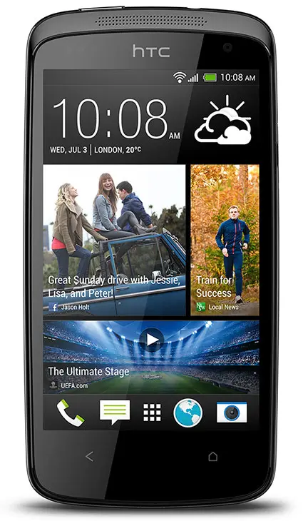 گوشی موبایل اچ تی سی دیزایر 500 هوشمند 4.3 اینچHTC SMART MOBILE PHONE DESIRE 500