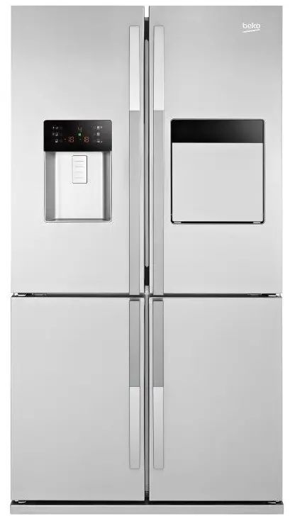 یخچال ساید بای ساید بکو چهار درب 605 لیتری BEKO REFRIGERATOR SIDE BY SIDE GNE134601X