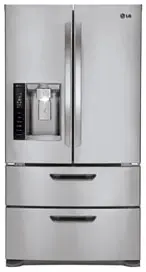 یخچال ساید بای ساید ال جی فرنچ 4 32 فوت LG SIDE BY SIDE FRENCH4 LMX21986