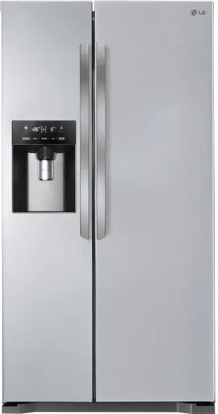 یخچال ساید بای ساید ال جی 508 لیتری LG REFRIGERATOR SIDE BY SIDE GWL2710NS