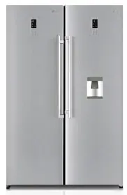 یخچال فریزر دو قلوی ال جی 28 فوت آبریز دار LG REFRIGERATOR & FREEZER GR-B404ESN