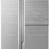 یخچال ساید بای ساید سامسونگ 34فوت SAMSUNG REFRIGERATOR SIDE BY SIDE RS844CRPC5A 1430048921ae RS844CRPC5A SG 001 front silver