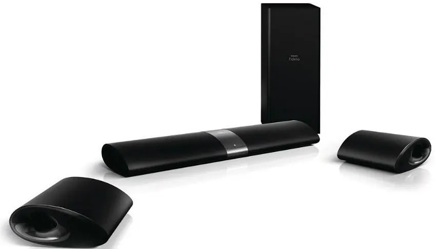 سینمای خانگی نواری بی سیم فیلیپس PHILIPS SOUND BAR HOME THEATER HTL9100