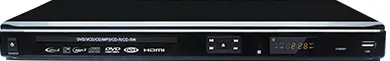 دی وی دی و گیرنده دیجیتال دارای پورت USB راک مدل DVD+HD DVB-T RAK-DVD7060