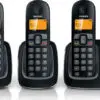 گوشی تلفن 3 گوشی بی سیم منشی دار فیلیپس PHILIPS 3 CORDLESS TELEPHONE CD1963 1433571409CD1963B 38 FP global 001