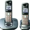 تلفن پاناسونیک بیسیم دو گوشی منشی دار PANASONIC CORDLESS PHONE KX-TG6432 143359512571CSTjJH0YL