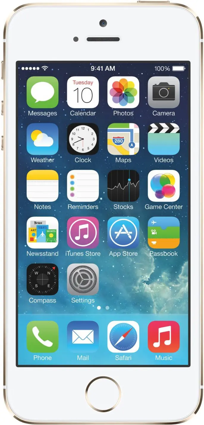 گوشی موبایل اپل آیفون 5 اس 64 گیگابایتی هوشمند APPLE SMART MOBILE IPHONE 5S