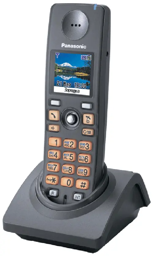 دستگاه تلفن بیسیم KX-TG910 پاناسونیک PANASONIC DISPLY 1.5 INCH