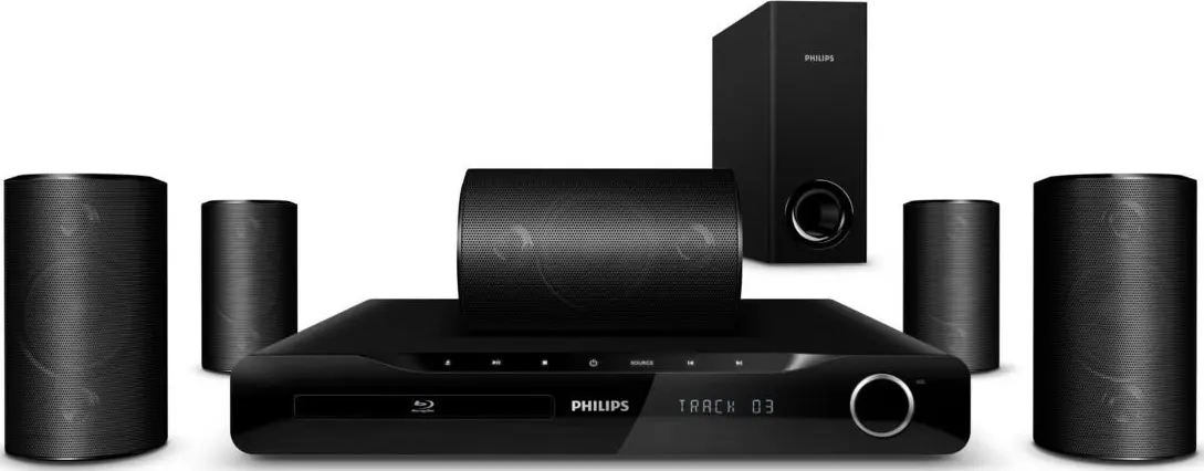 سینمای خانگی فیلیپس بلوری سه بعدی 1000 واتی PHILIPS 3D BLU RAY HOME THEATER HTS3560