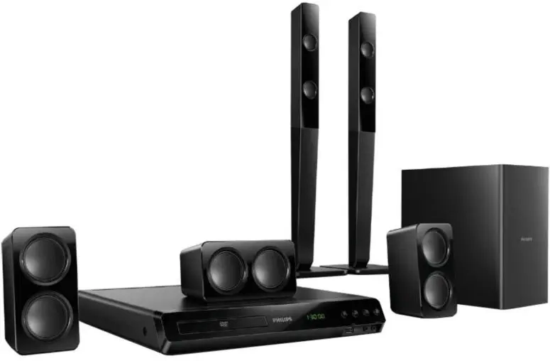 دستگاه سینمای خانگی 300 وات فیلیپس PHILIPS HOME TEATER 300W HTD3540
