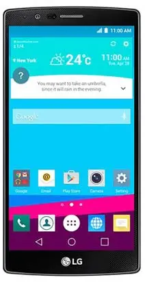 گوشی موبایل هوشمند 5.5اینچی ال جی جی4 LG SMART PHONE SIX-CORE PROCESSOR G4
