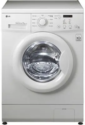 ماشین لباسشویی 7 کیلو 1000 دور ال جی LG WASHING DIRECT DRIVE F10C3QDP2