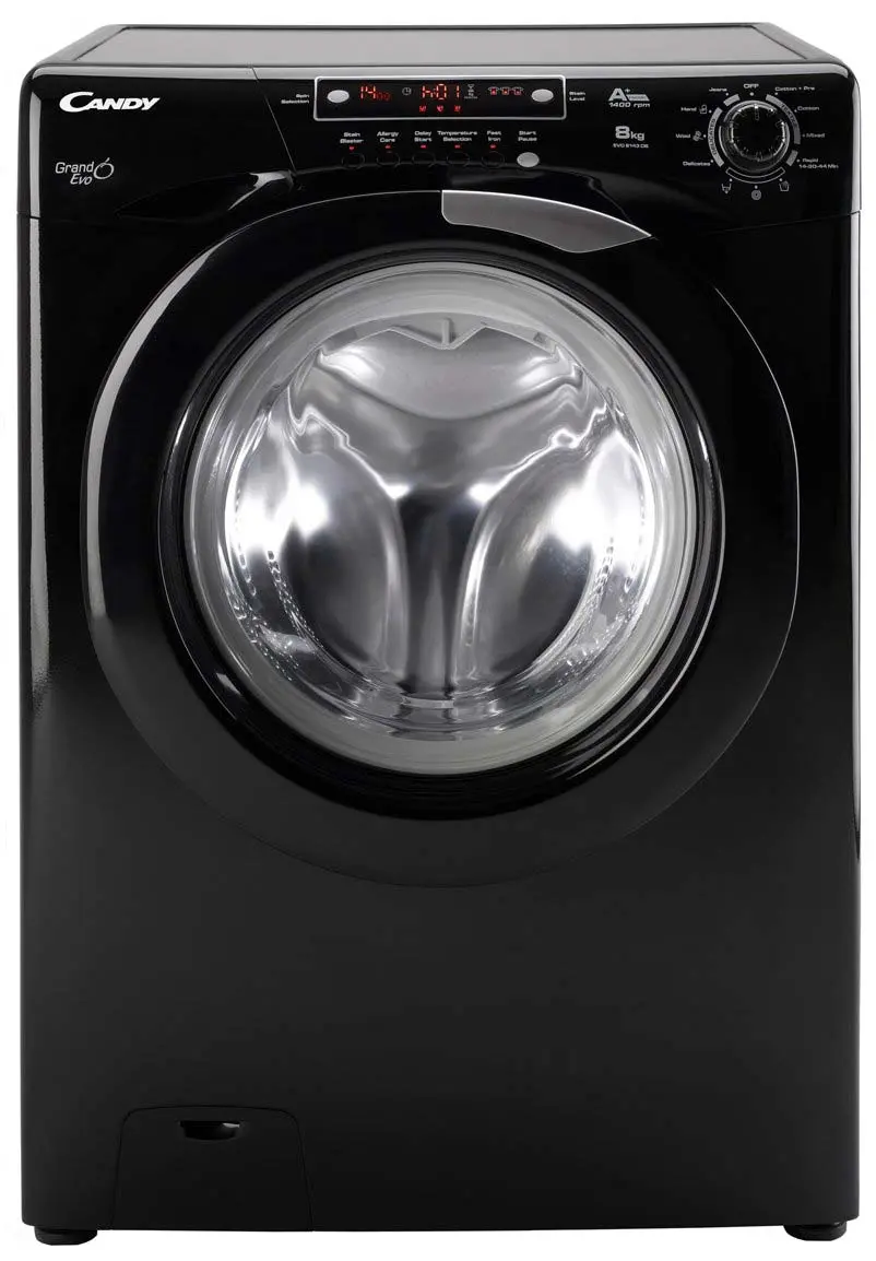 ماشین لباسشویی 8 کیلو گرم 1400 دور کندی CANDY WASHING MACHINE FAST IRON 8143