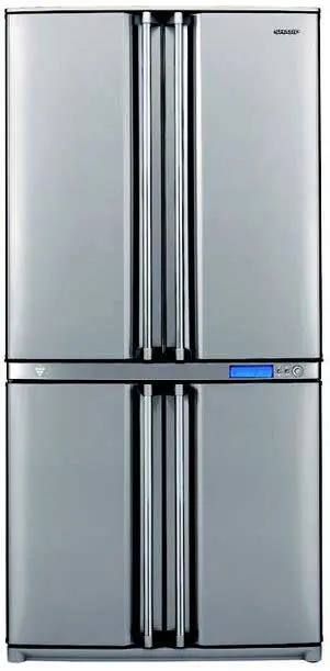 یخچال ساید بای ساید شارپ 32 فوتی SHARP REFRIGERATOR SIDE BY SIDE SJ-F80SP-SL