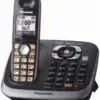گوشی بی سیم منشی دار پاناسونیک PANASONIC CORDLESS KX-TG6458 1441623634kx tg6458 460x460 1