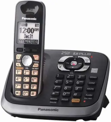 گوشی بی سیم منشی دار پاناسونیک PANASONIC CORDLESS KX-TG6458