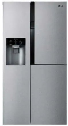 یخچال ساید بای ساید 32 فوت ال جی LG SIDE BY SIDE REFRIGERATOR GS9366NECZ