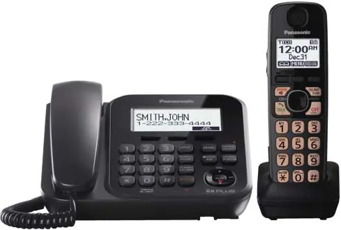 دستگاه تلفن بی سیم و مادر پاناسونیک PANASONIC TELEPHONE KX-TG4771
