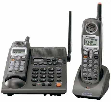 تلفن دو گوشی بی سیم پاناسونیک PANASINIC CORDLESS KX-TG2361