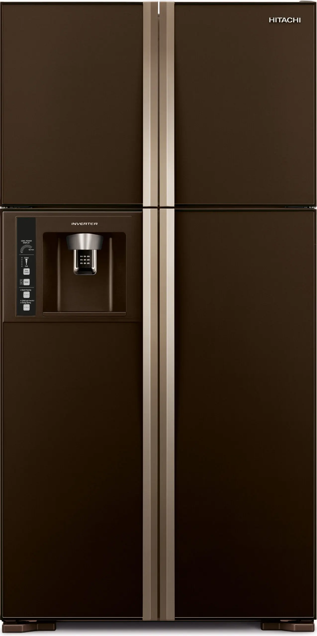 یخچال طرح ساید بای ساید هیتاچی HITACHI REFRIGERATOR 27FOOT RW720FPU