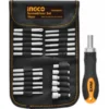 ست سر پیچ گوشتی و جغجغه و بکس اینکو INGCO SCREW DRIVE BIT SET HKSDB0261 1446366078INGCO HKSDB0261