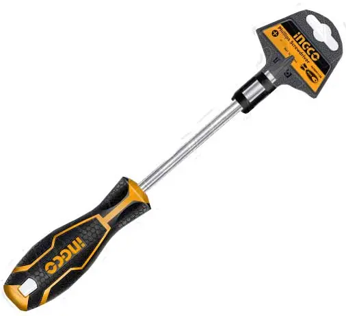 پیچ گوشتی چهار سو اینکو INGCO PHILLIPS SCREWDRIVER HS28PH1100
