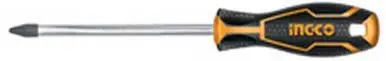 پیچ گوشتی 4 سو مگنت دار اینکو INGCO SCREWDRIVER HS28PH0075