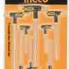 ست آلن ستاره ای مچی 8 عددی بلند اینکو INGCO HEX KEY HHKT0083 14465300674512