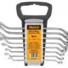 ست آچار دو سر رینگ 8 عددی کروم وانادیوم اینکو INGCO COMBINATION SPANNER SET HKSPA3082 1446561655srftgyu