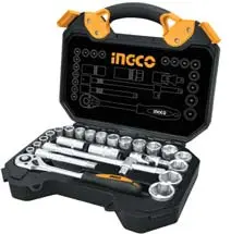 جعبه بکس 1.2 اینچی اینکو INGCO SOCKET SET HKTS12251
