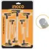 ست آچار آلن مچی 8 عددی صنعتی اینکو INGCO ALLENS WRIST 8 DIGIT INDUSTRIAL HHKT0081 1446621100HHKT 1