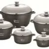 سرویس قابلمه با درب فلزی 10 پارچه 10 FUMA PIECES10 COOKWARE SET Fu-672 1451545729product221 photo1 0