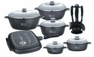 سرویس قابلمه چدن فوما FUMA COOKWARE SET FU673