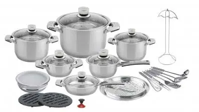 سرویس قابلمه استیل 19 پارچه فوما FUMA COOKWARE STYLE FU-1008