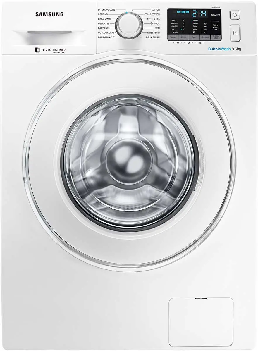لباسشویی 8 کیلویی سامسونگ SAMSUNG WASHING MACHINE WW85J5410IW