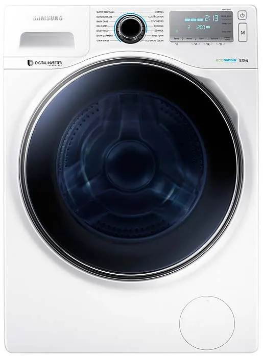 ماشین لباس‌شویی 9 کیلو سامسونگ SAMSUNG WASHING MACHINE WW80H7410EW