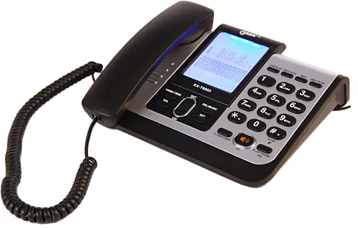تلفن ثابت رومیزی کاسک CASK TELEPHONE KX-T8003