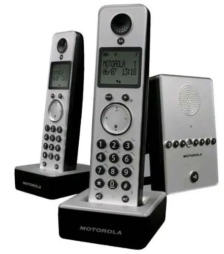 تلفن ثابت بی سیم موتورلا MOTOROLA TELEPHONE D712