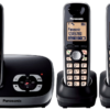 تلفن بی سیم سه گوشی پاناسونیک Panasonic Cordless Phone KX-TG6523 1453189582KX TG6523EB