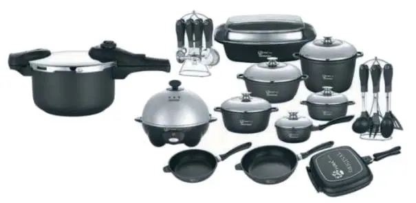 سرویس قابلمه چدن فوما fuma 38Pcs Cookware Set fu-850