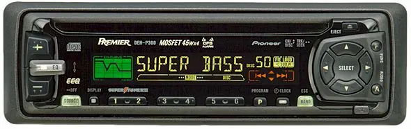 دستگاه پخش ماشین پایونر PIONEER CAR AUDIO DEH-300